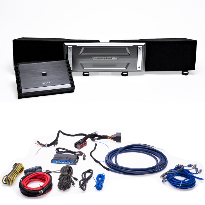 Alpine Plug & Play 5-Channel Amplifier/ Sub Bundle  | '18- '23 JL Wrangler/ '20- '23 JT Gladiator