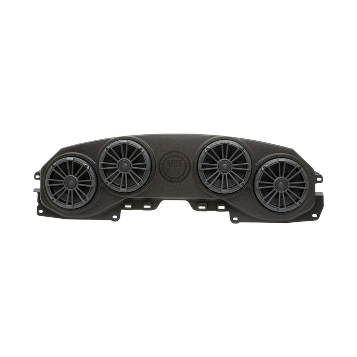 MB Quart Tuned Rear Soundbar with 8 Inch Coaxial Speakers, Enclosure, with RGB LED Lighting option I '18-'23 JL Wrangler/ '20-'23 JT Gladiator