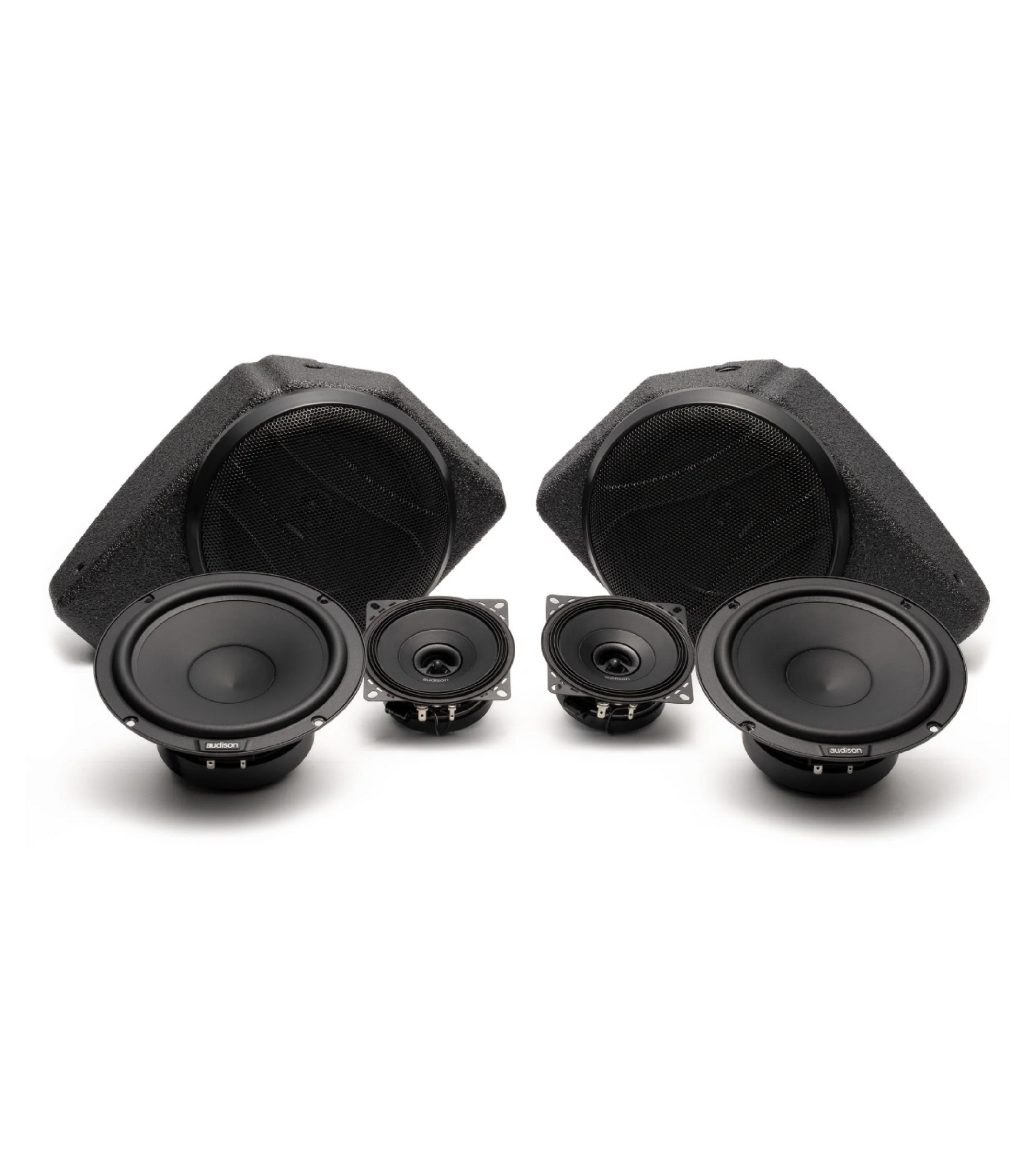 Plug and Play Hertz-Audison Audio System Bundle Upgrade ( NON-B&O System)| '21- Current Ford Bronco