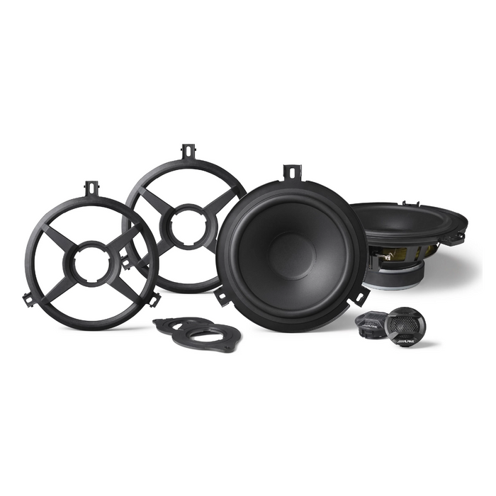 Alpine SPV-65X-WRA Full Speaker Bundle Installation Guide '07 - '18 JK Wrangler