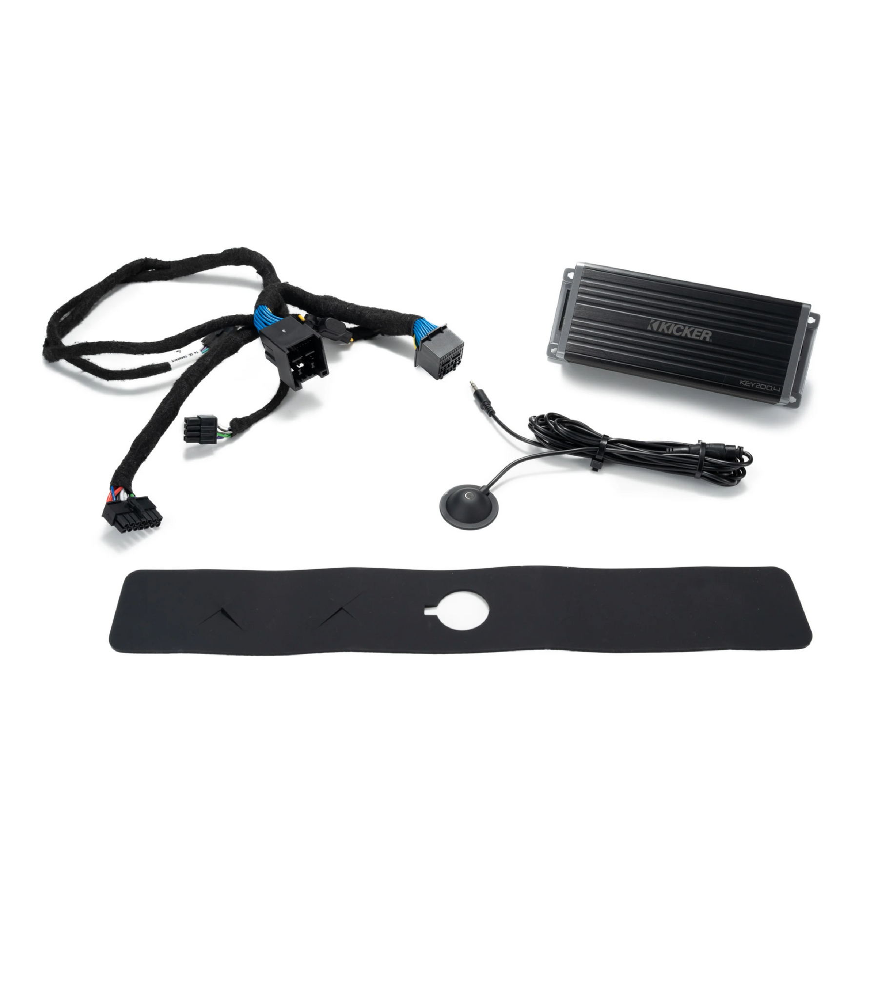 Kicker Plug and Play Key 200.4 Amp Bundle Installation Guide I '21-'24 Bronco