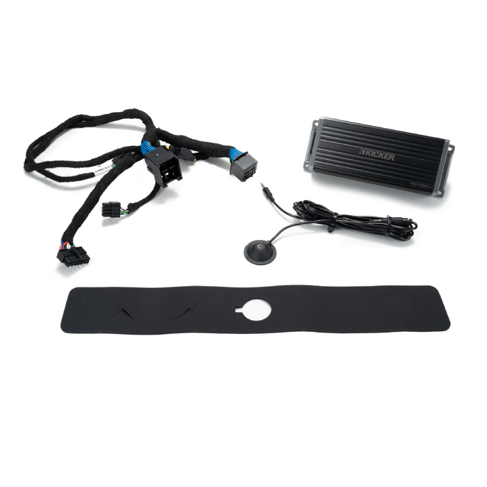 Kicker Plug and Play Key 200.4 Amp Bundle Installation Guide I '21-'24 Bronco