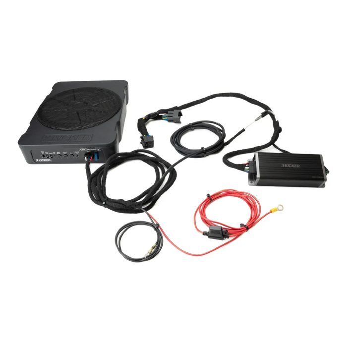 Kicker Plug and Play Key 200.4 Amp and Hideaway Bundle Installation Guide I '21- Current Bronco