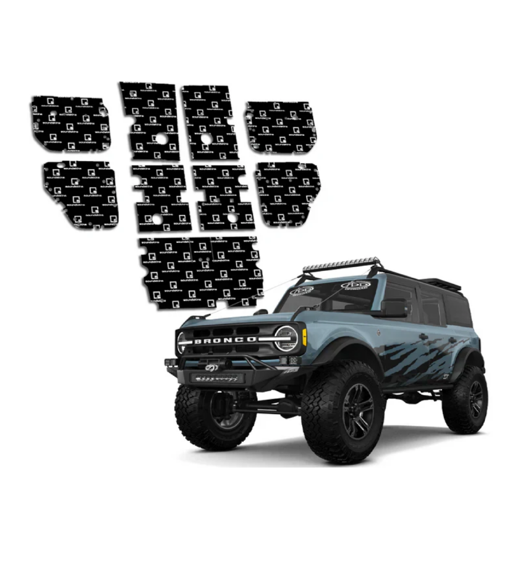 Installation Guide SoundSkins Sound Deadening Kit | '21- Current Ford Bronco