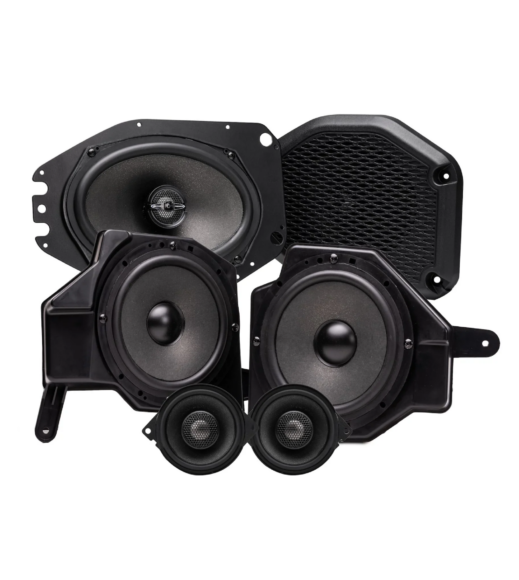 MB Quart MBQJ-STG6-1 Six Speaker Plug and Play Upgrade I '18-'23 JL Wrangler/ '20-'23 JT Gladiator