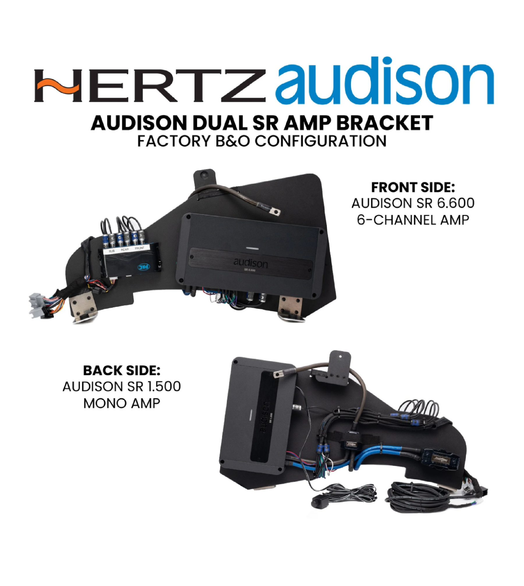 Plug and Play Hertz-Audison Audio System Bundle Upgrade (B&O System) | '21- Current Ford Bronco