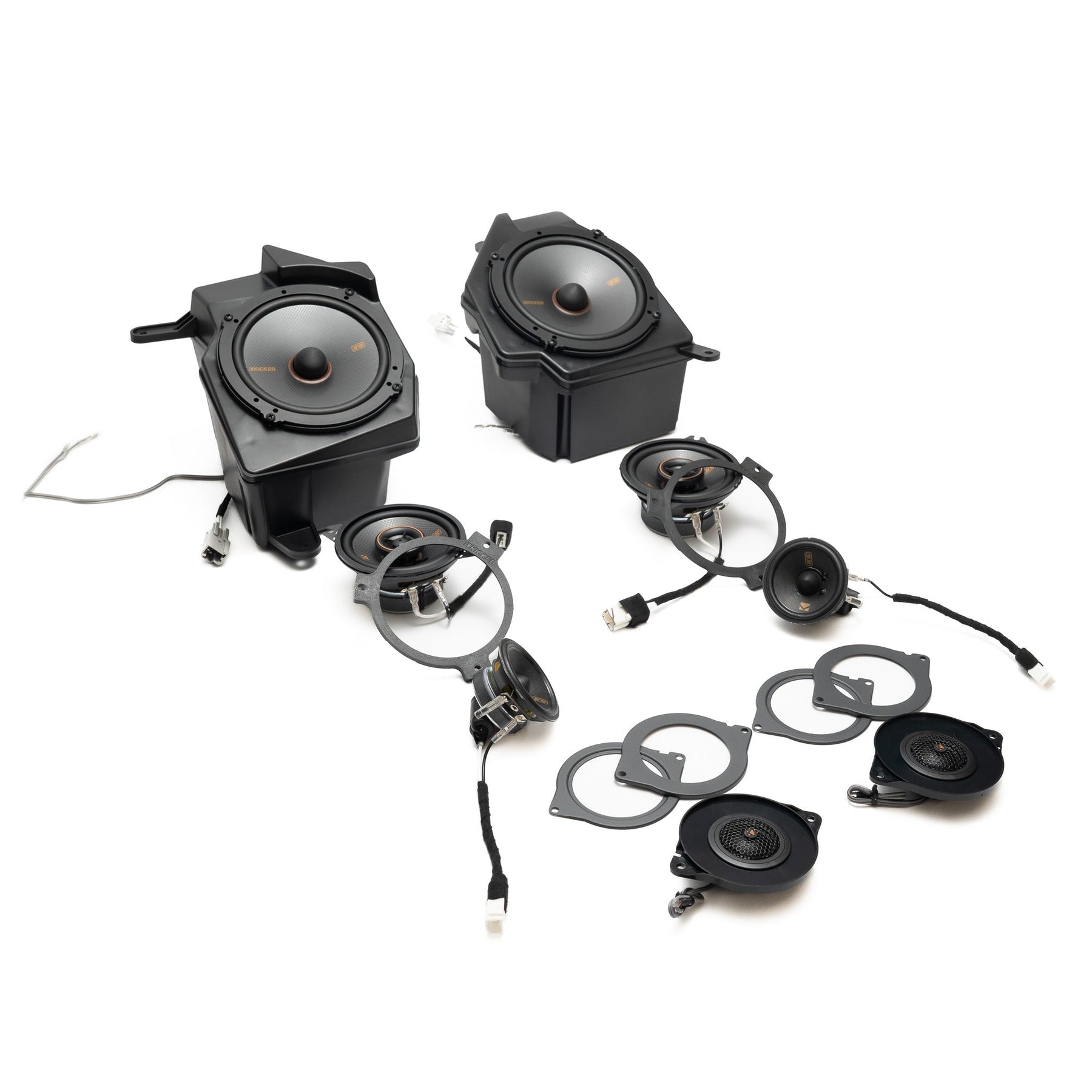 Kicker Full System Plug and Play Installation Guide '24-Current JL Wrangler/ '24-Current JT Gladiator