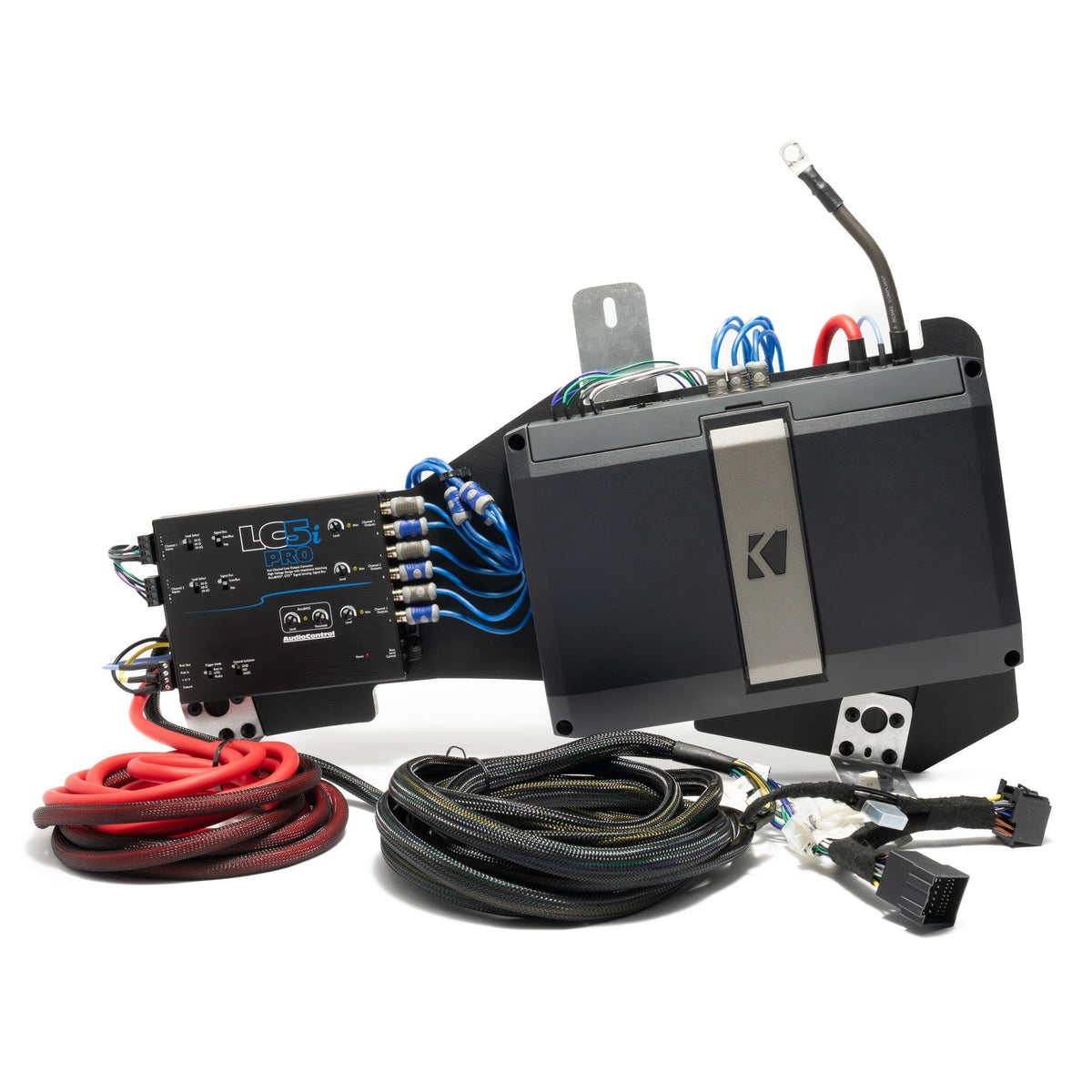 Kicker Plug & Play LX (7-CH) Amp Kit Bundle Install Guide (NON-B&O Sys ...