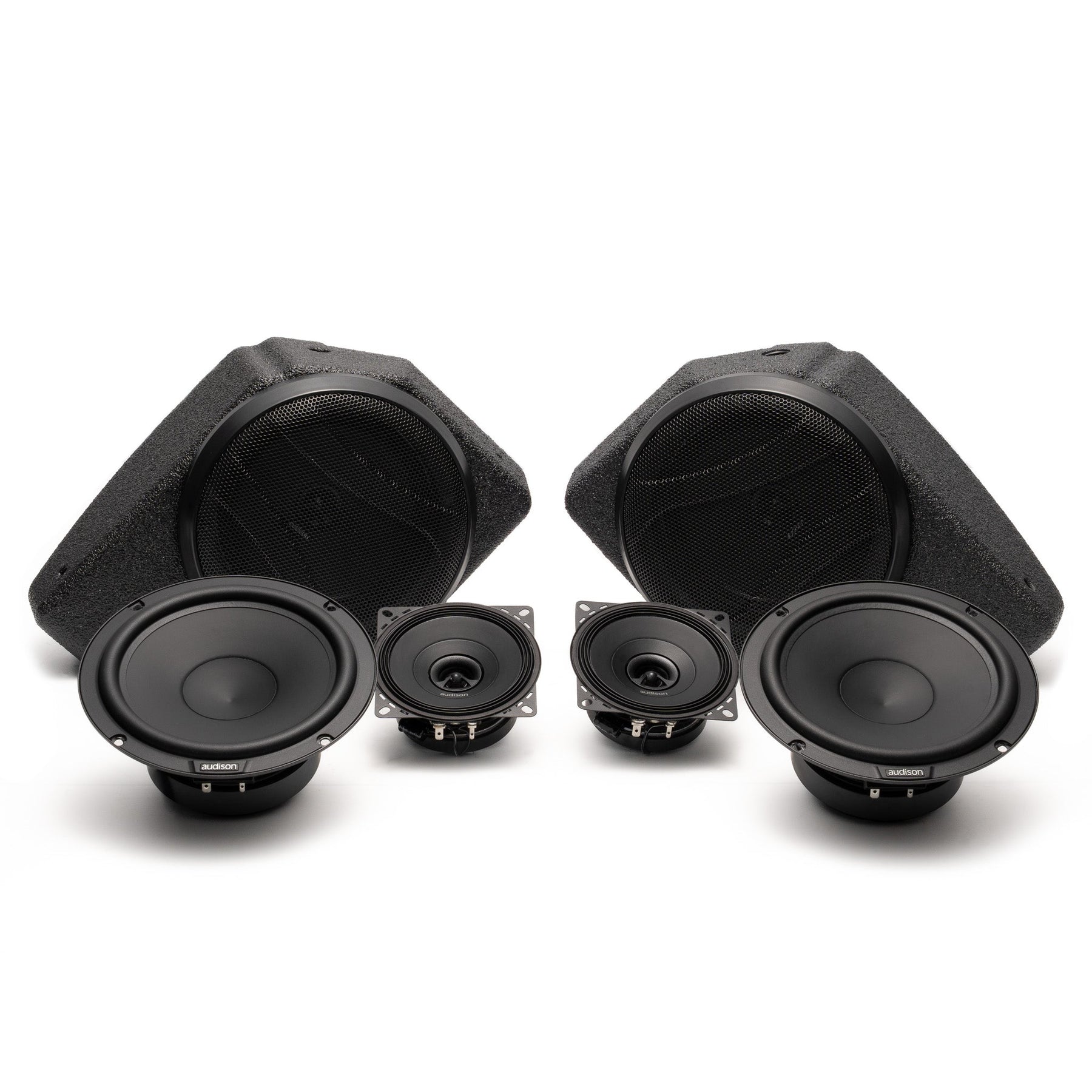 Plug and Play Hertz-Audison Audio System Bundle Upgrade ( NON-B&O System)| '21- Current Ford Bronco