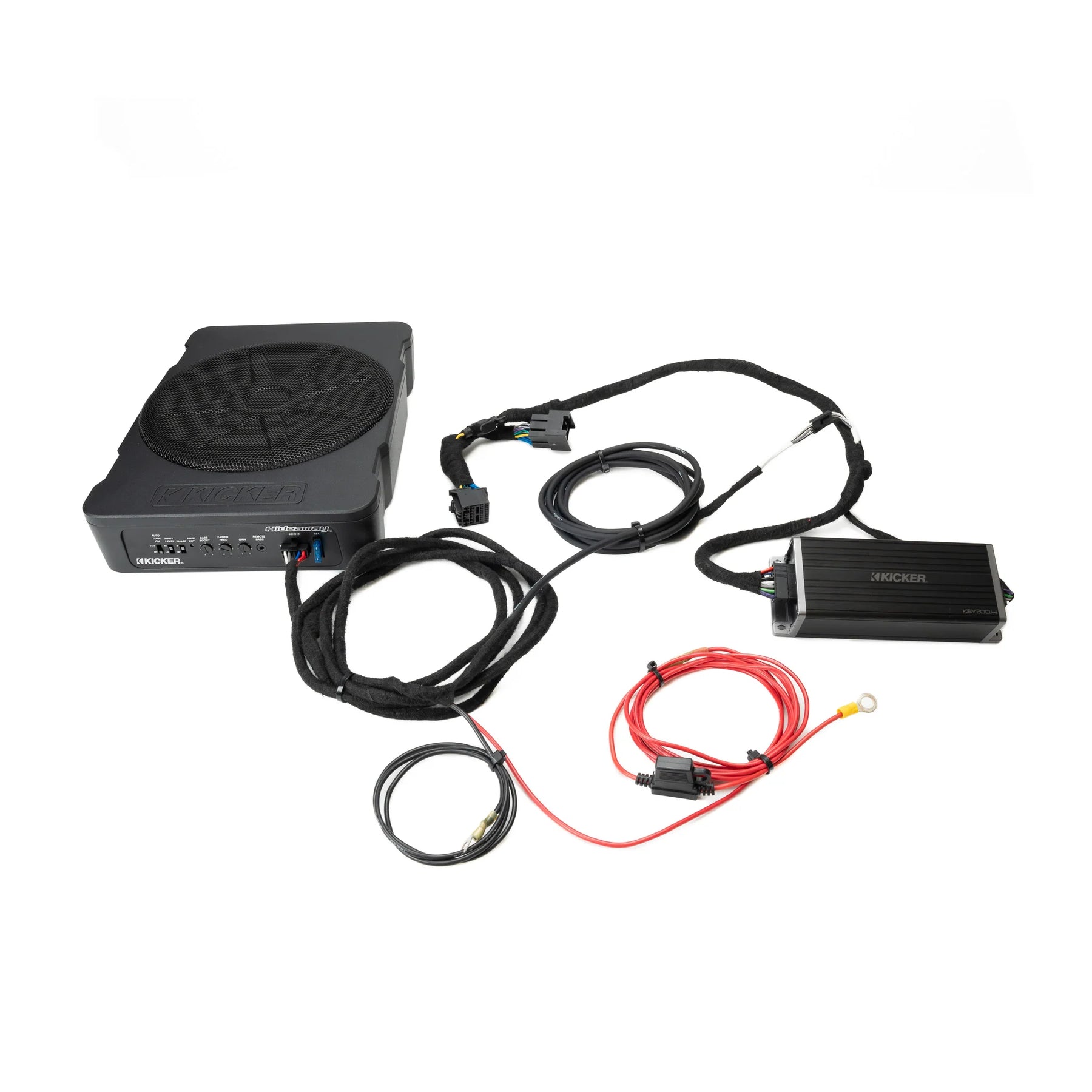 Kicker Plug and Play Key 200.4 Amp and Hideaway Bundle Installation Guide I '21-'24 Bronco