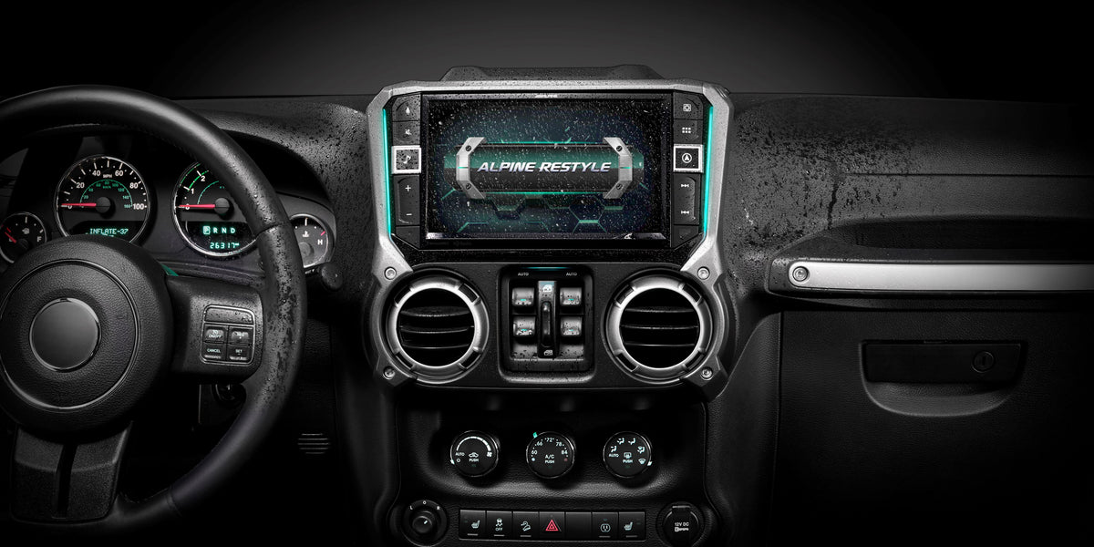 Alpine i509-WRA-JK Bundle Installation Guide '11 - '18 JK Wrangler ...