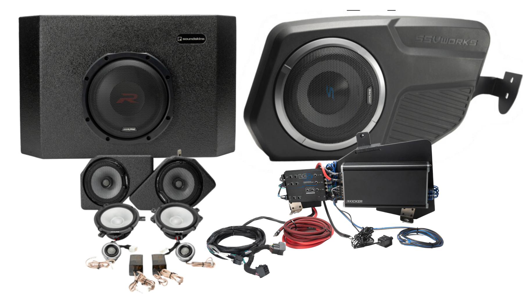 Plug and Play Full Audio System Bundle Upgrade (Factory Non-B&O)  | '21- Current Ford Bronco