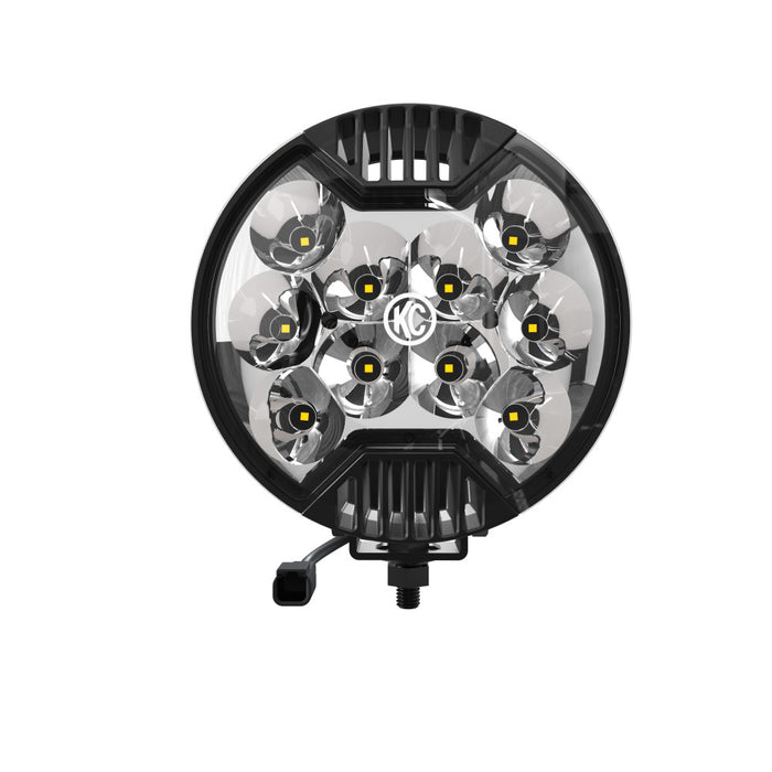 KC Hilites 6" SlimLite LED - 2-Light System - 50W Spot Beam | '21- Current Ford Bronco