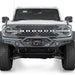 Addictive Desert Designs Krawler Front Bumper for 2021-2023 Ford Bronco with Mounts for Up to 6-Inch Lights in Hammer Black
