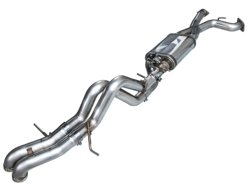 AWE Tuning SwitchPath Cat Back Exhaust for Ford Bronco Raptor (2022-2024) * Dual BashGuards, 3-Inch Mandrel-Bent Stainless Steel, No Tips