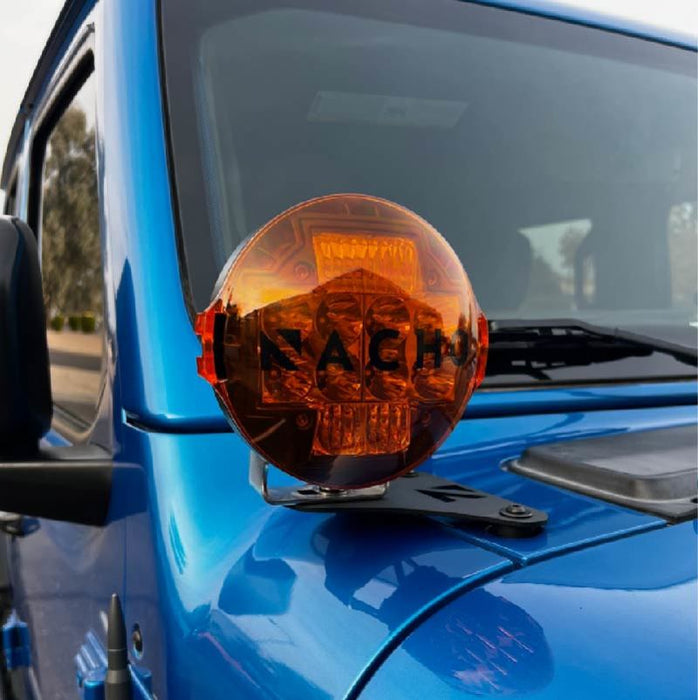 ARB Nacho Jeep JL/JT A Pillar Mounts * Heavy-Duty Off-Road Light Brackets for 2018-2019 Jeep Wrangler