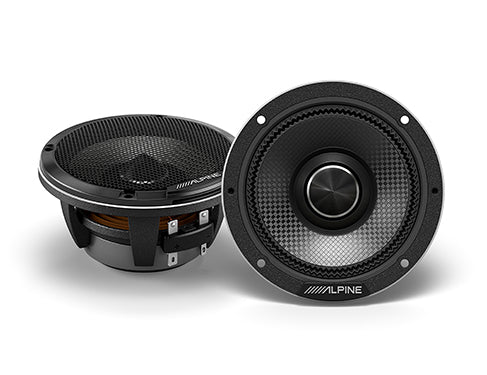 Alpine HDZ-653 Status Hi-Res 6.5” 3-Way Component Speaker Set