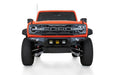Addictive Desert Designs Ford Bronco Raptor Bomber Front Bumper with Baja Designs LP4 Mounts