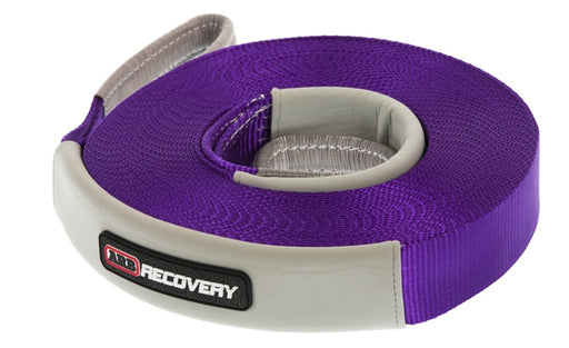 ARB Winch Ext Strap 9900 lb Capacity - Heavy-Duty Purple Extension for Off-Road Recovery