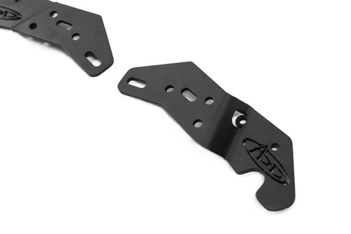 Addictive Desert Designs Dual Ditch Light Brackets for Ford Bronco (2021-2023) * Hammer Black Powder Coat Finish