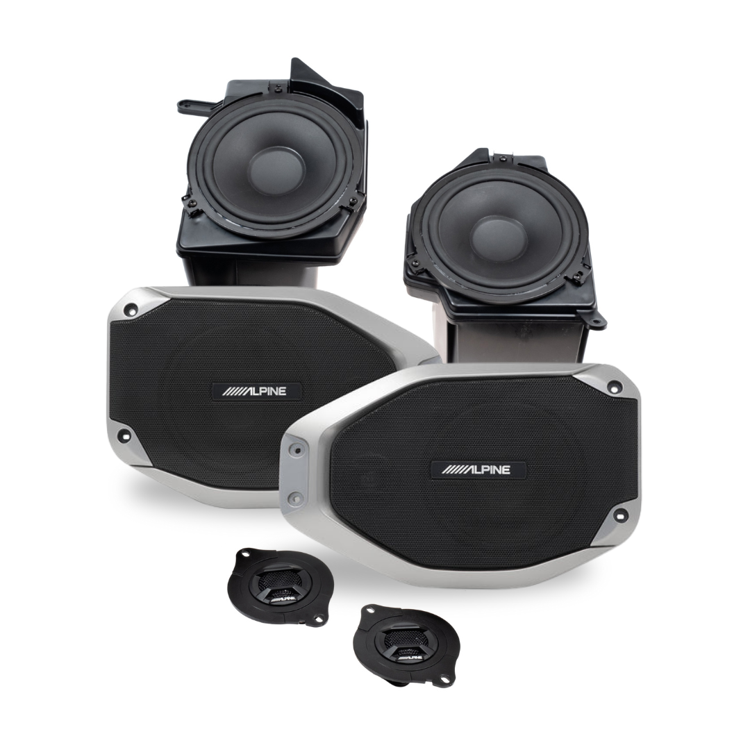 Alpine Plug and Play Full Speaker Upgrade Bundle SPV-65-JLT/ SPV