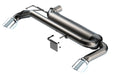 Borla ATAK Axle-Back Exhaust System for 2021-2025 Ford Bronco 2.3L - Bright Chrome Tips
