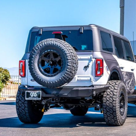 Borla 21-22 Ford Bronco 2.3L Touring Axle-Back Exhaust System with Black Coated Tips