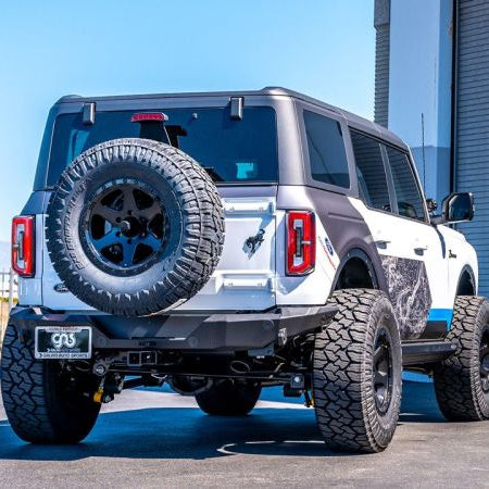 Borla Touring Axle-Back Exhaust System for 2021-2025 Ford Bronco 2.7L V6 with Black Coated Tips