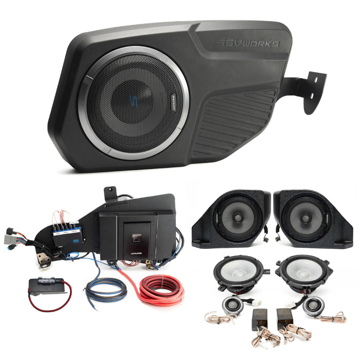 Alpine R-Series Plug & Play Full System Bundle Upgrade 2 & 4-Door (B&O System) | '21- Current Ford Bronco