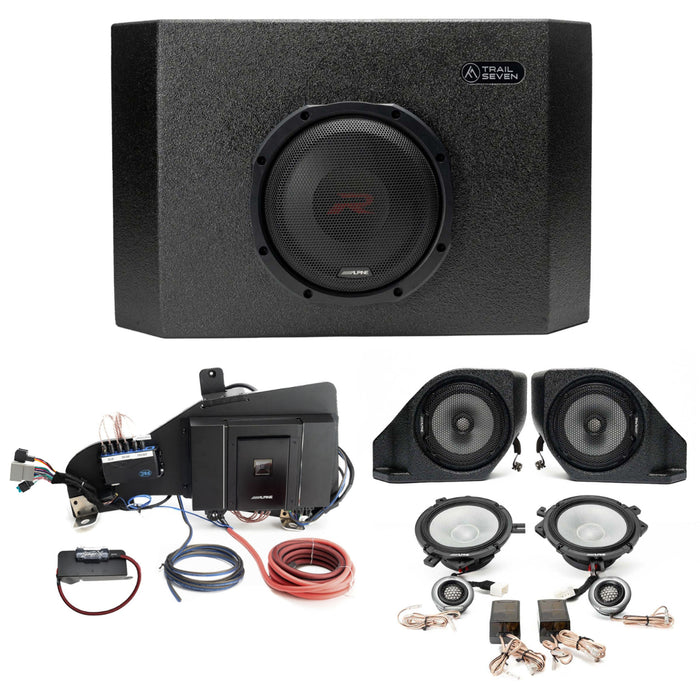 Alpine R-Series Plug & Play Full System Bundle Upgrade 2 & 4-Door (B&O System) | '21- Current Ford Bronco