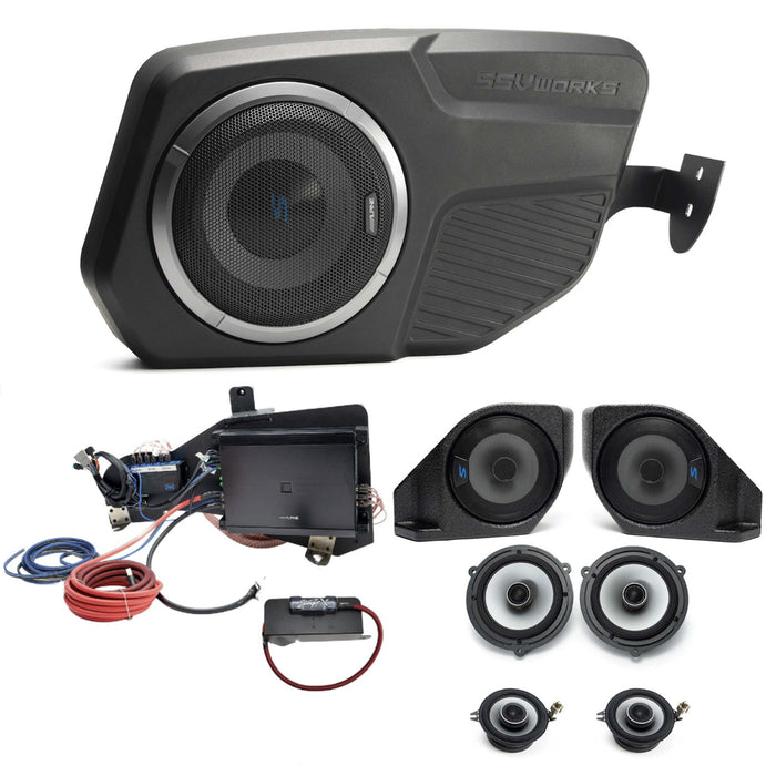 Alpine S-Series Plug & Play Full System Bundle Upgrade 2 & 4-Door (B&O System) | '21- Current Ford Bronco