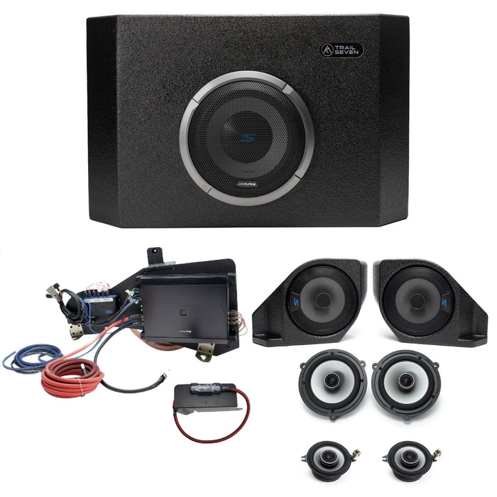 Alpine S-Series Plug & Play Full System Bundle Upgrade 2 & 4-Door (B&O System) | '21- Current Ford Bronco