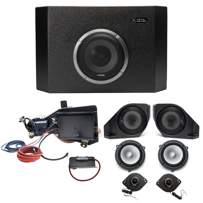 Alpine S-Series Plug & Play Full System Bundle Upgrade 2 & 4-Door (B&O System) | '21- Current Ford Bronco