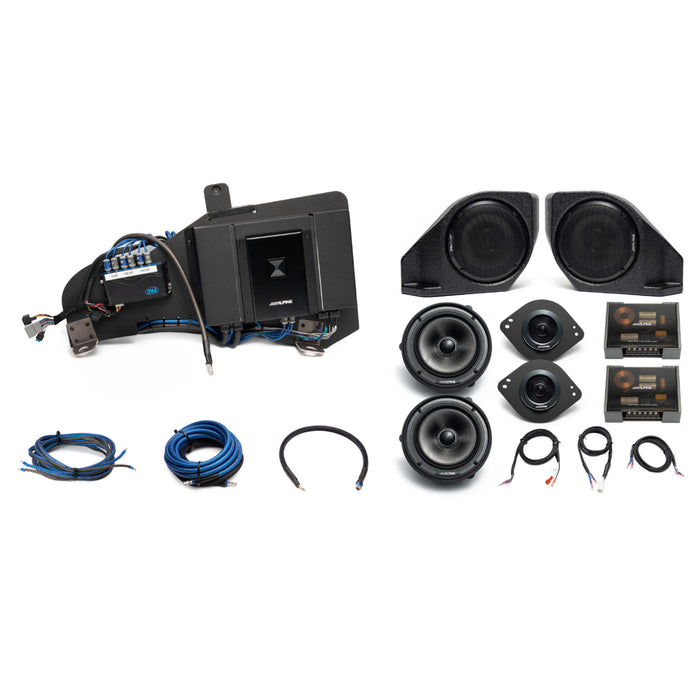 Alpine Status Series Plug & Play Full System Bundle Upgrade (B&O System) | '21 - Current Ford Bronco