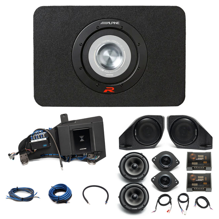 Alpine Status Series Plug & Play Full System Bundle Upgrade (B&O System) | '21 - Current Ford Bronco