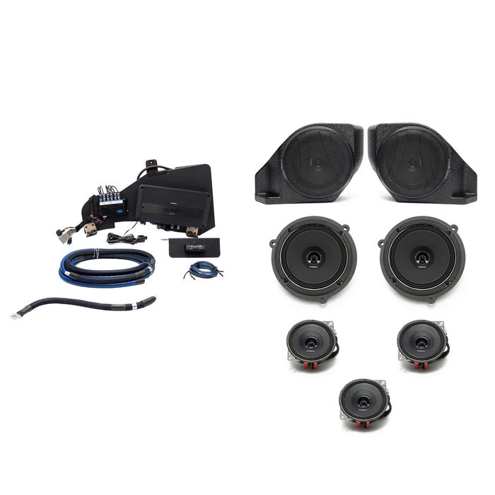 Hertz-Audison Plug & Play Full System (6-Ch/ Mono) Bundle Upgrade (B&O System) | '21- Current Ford Bronco