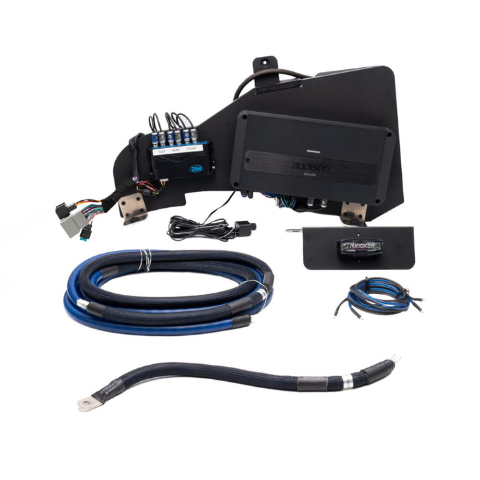 Audison Plug & Play (6-Ch/ Mono) Amp Kit Bundle Upgrade (B&O System) | '21- Current Ford Bronco