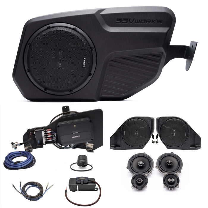 Hertz Cento PRO Plug & Play Full System (5-Channel) Bundle Upgrade (B&O System) | '21- Current Ford Bronco