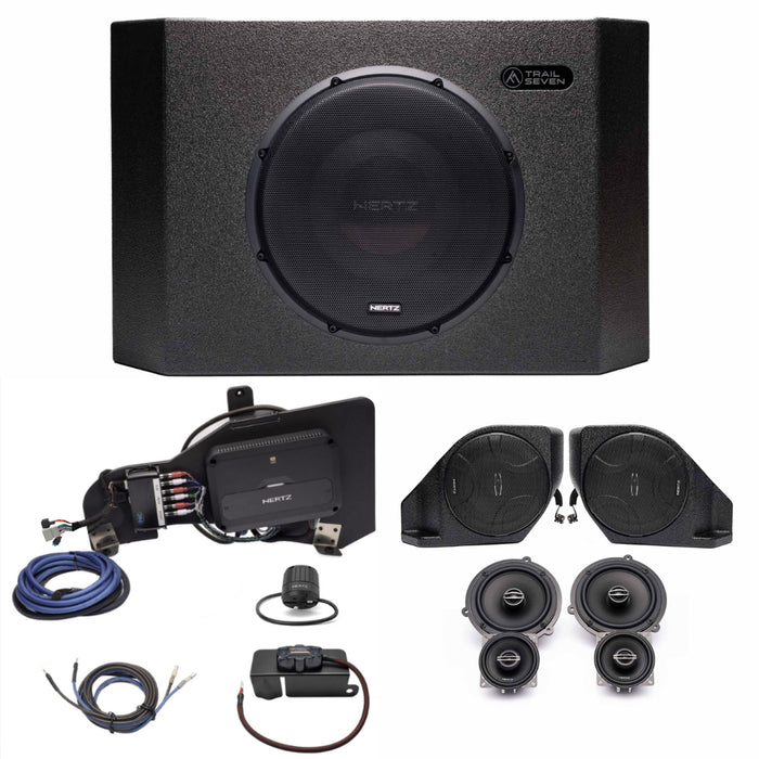 Hertz Cento PRO Plug & Play Full System (5-Channel) Bundle Upgrade (B&O System) | '21- Current Ford Bronco