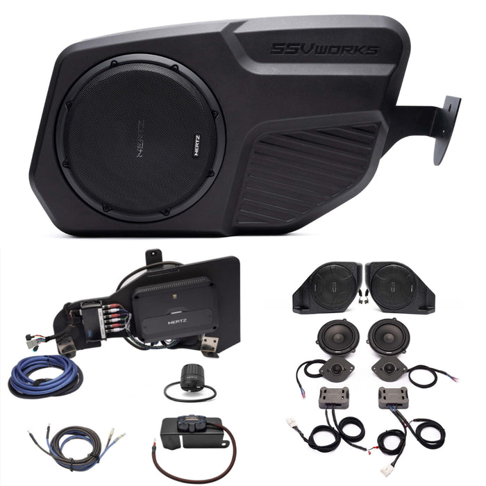 Hertz Cento PRO Plug & Play Full System (5-Channel) Bundle Upgrade (B&O System) | '21- Current Ford Bronco