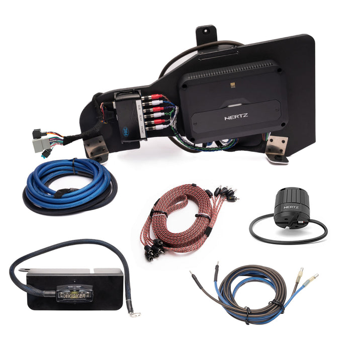 Hertz Cento Plug & Play (5-Channel) Amp Bundle Upgrade (B&O System) | '21- Current Ford Bronco