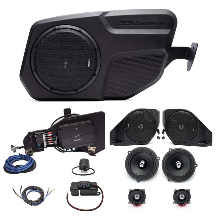 Hertz Dieci Plug & Play Full System (5-Channel) Bundle Upgrade (B&O System) | '21- Current Ford Bronco