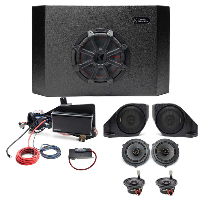 Kicker Plug & Play Full System Bundle Upgrade 2 & 4-Door (B&O System) | '21- Current Ford Bronco