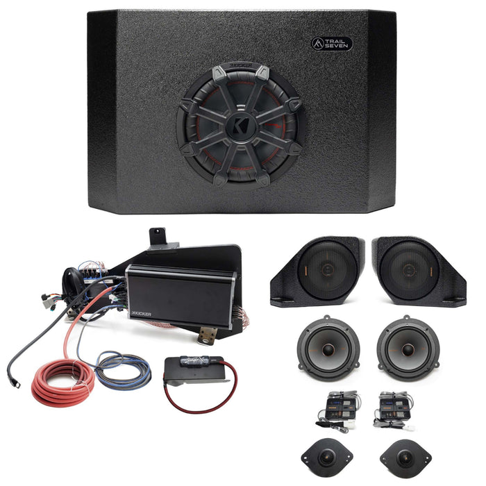 Kicker Plug & Play Full System Bundle Upgrade 2 & 4-Door (B&O System) | '21- Current Ford Bronco