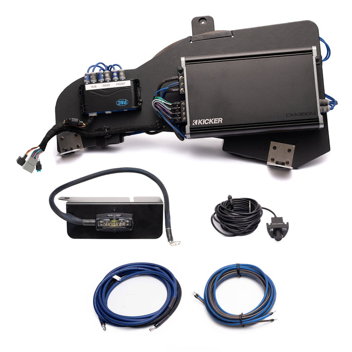 Kicker Plug & Play Dual CX Amp Kit Bundle Upgrade 2 & 4-Door (B&O System) | '21- Current Ford Bronco
