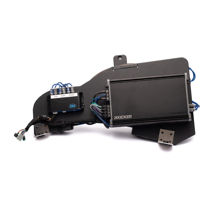 Kicker Plug & Play Dual CX Amp Kit Bundle Upgrade 2 & 4-Door (B&O System) | '21- Current Ford Bronco
