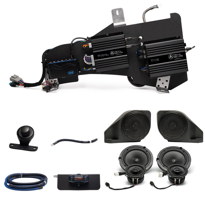 Trail Seven Plug and Play Full System Series 2 (6-Ch (DSP)/ Mono) Bundle (B&O System) | '21- Current Ford Bronco