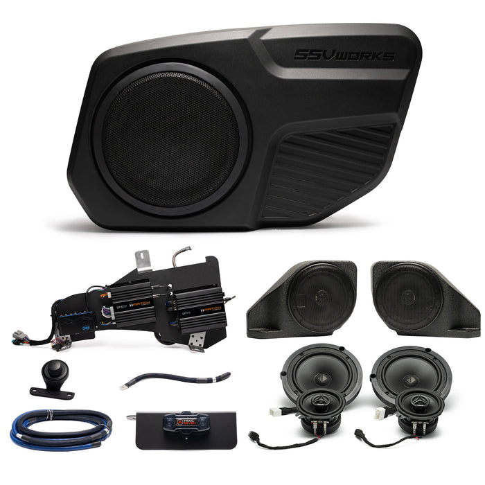 Audiotec Fischer Plug and Play Full System Series 2 (6-Ch (DSP)/ Mono) Bundle (B&O System) | '21- Current Ford Bronco