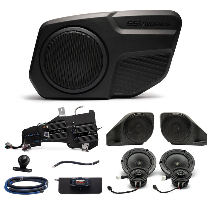 Trail Seven Plug and Play Full System Series 2 (6-Ch (DSP)/ Mono) Bundle (B&O System) | '21- Current Ford Bronco