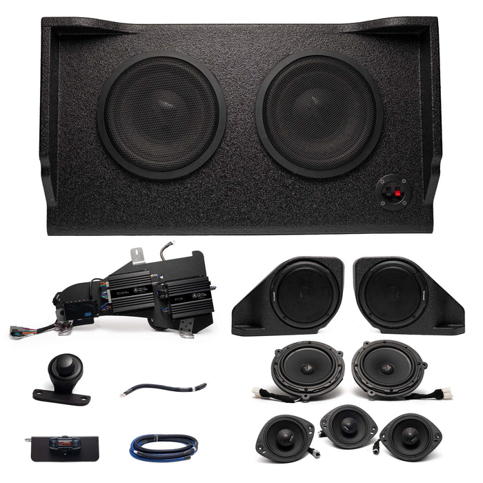 Trail Seven Plug and Play Full System Series 3 (8-Ch (DSP)/ Mono) Bundle (B&O System) | '21- Current Ford Bronco